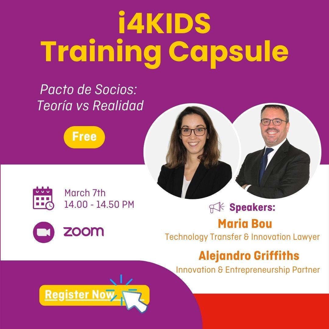 i4Kids: Training Capsule · Pacto de Socios: Teoría vs Realidad ...